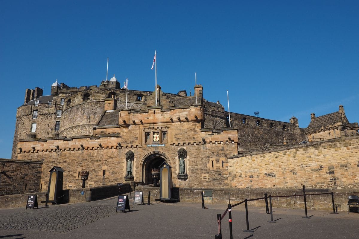 Castello di Edimburgo Scozia