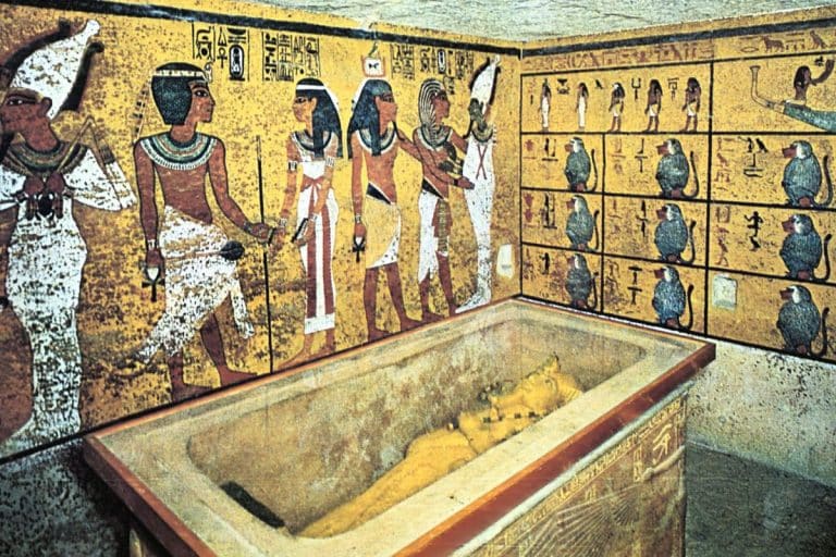La mummia di Tutankhamon