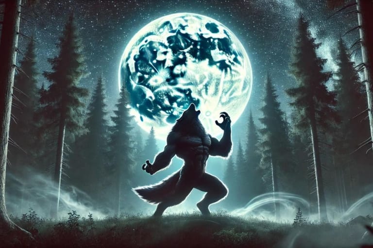 Legame dei licantropi con la luna