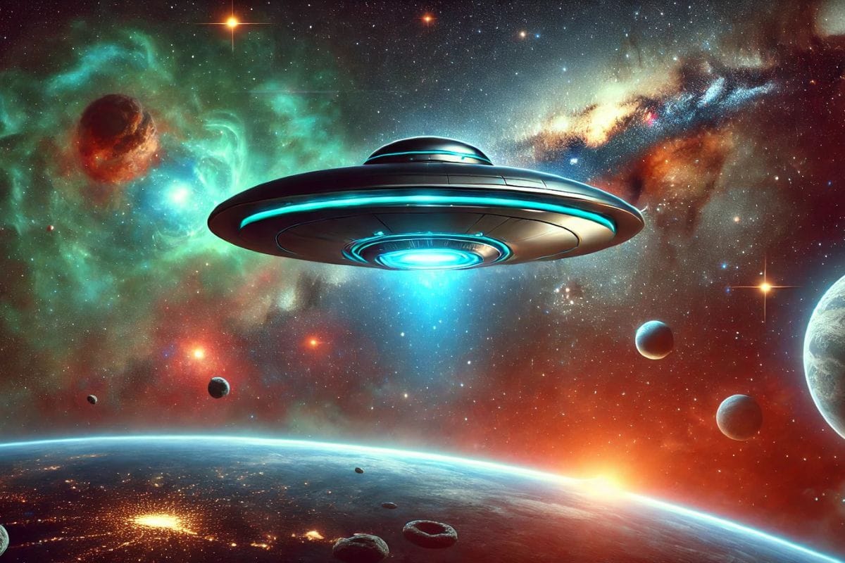 Avvistamenti di UFO nello spazio