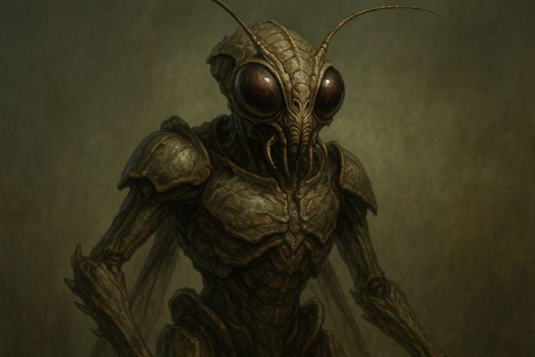 insettoidi alieni simili a insetti