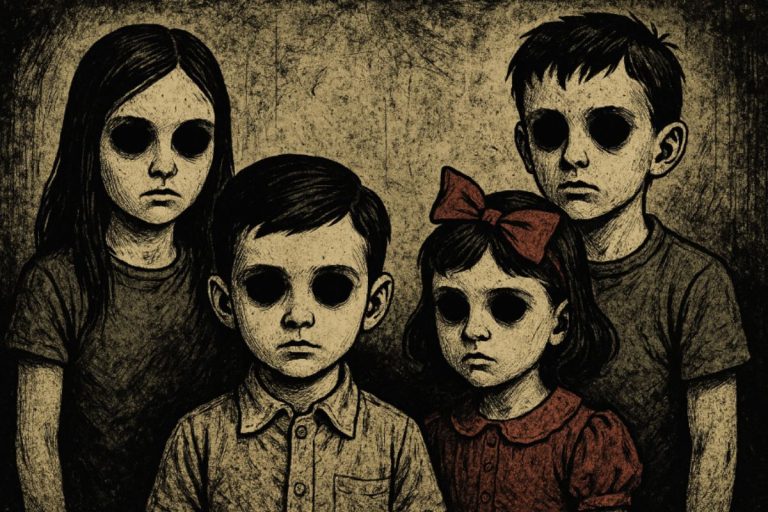 leggenda metropolitana bambini dagli occhi neri