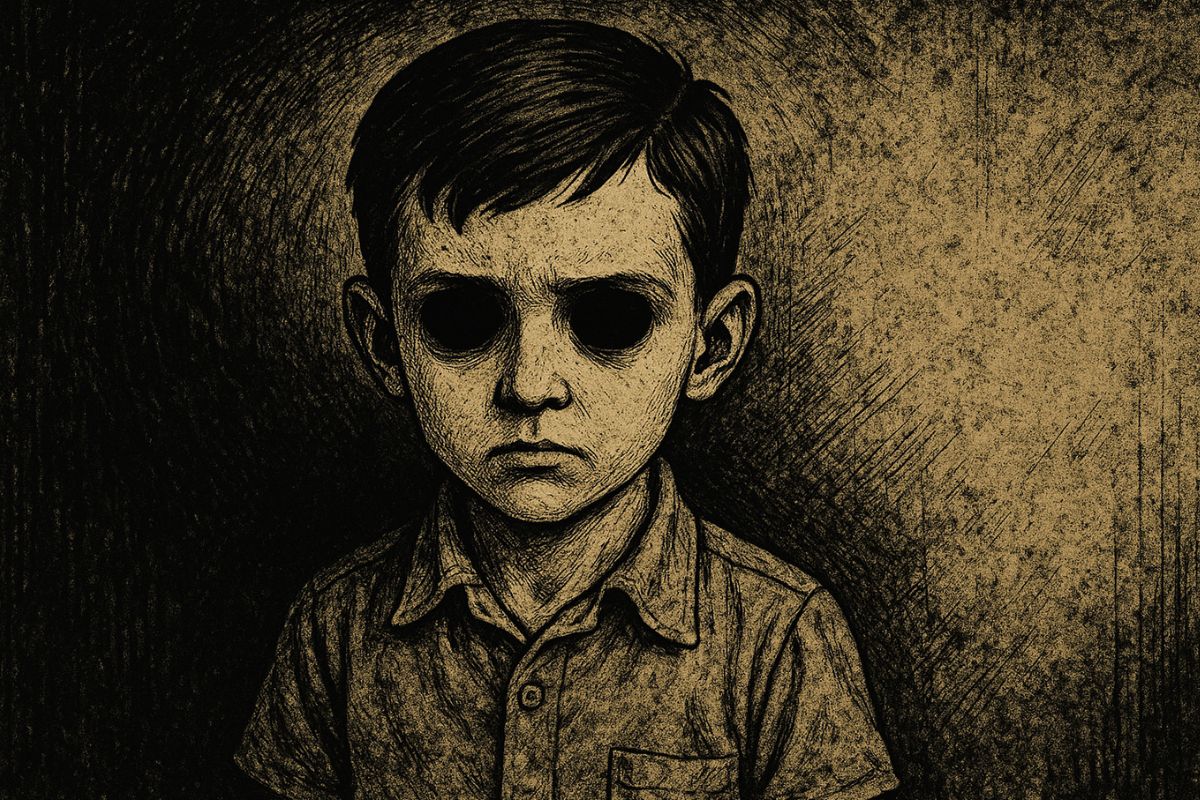 bambini dagli occhi neri