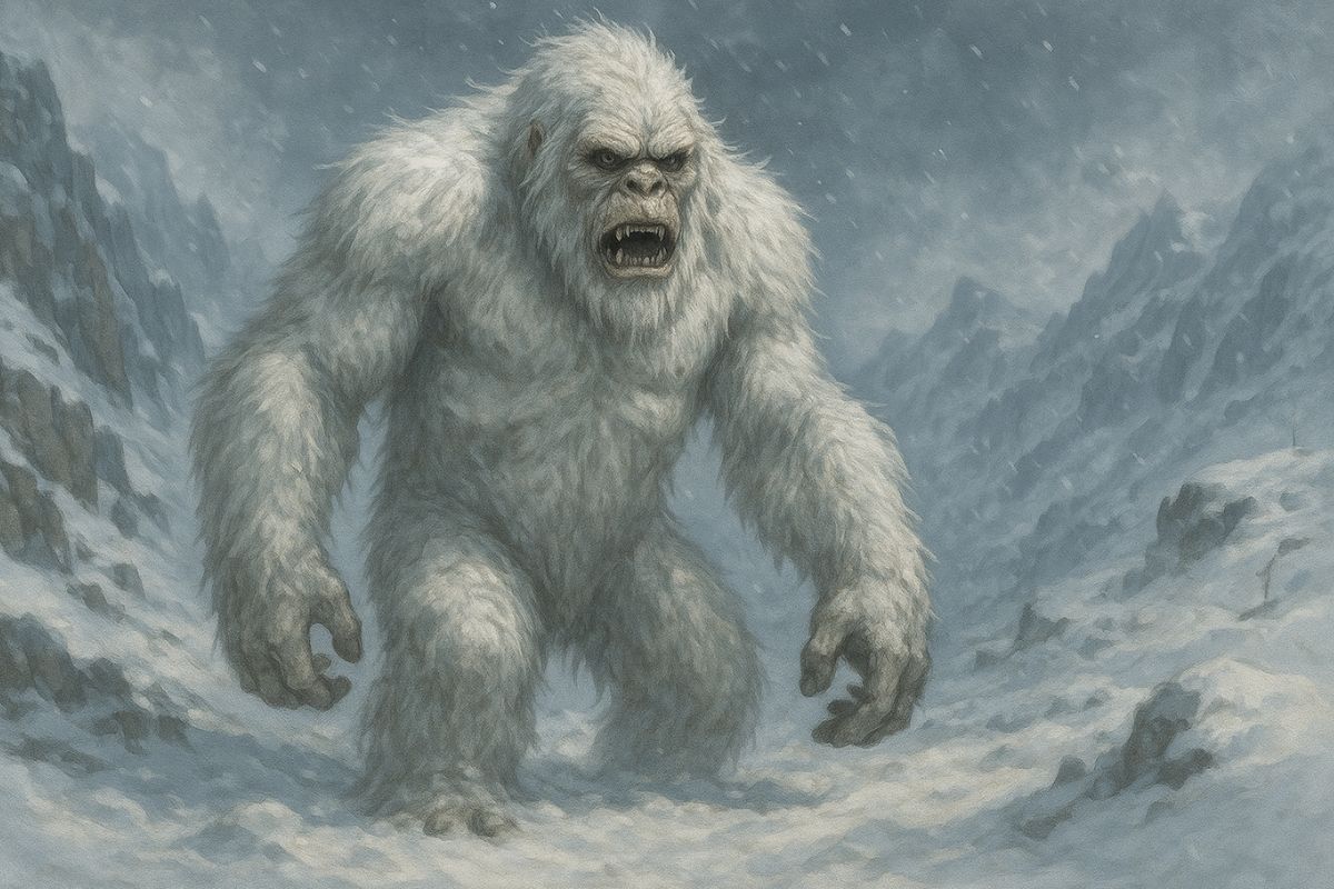 yeti l'abominevole uomo delle nevi