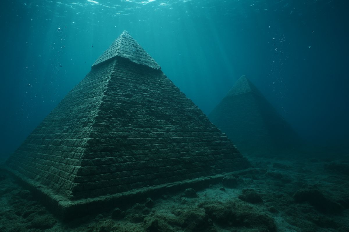 il mistero delle piramidi sommerse